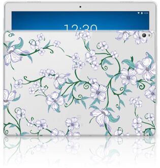 B2Ctelecom Lenovo Tab P10 Siliconen Hoesje Blossom White