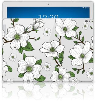 B2Ctelecom Lenovo Tab P10 Siliconen Hoesje Dogwood Flowers