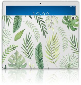 B2Ctelecom Lenovo Tab P10 Siliconen Hoesje Leaves