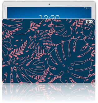 B2Ctelecom Lenovo Tab P10 Siliconen Hoesje Palm Leaves