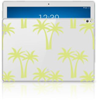 B2Ctelecom Lenovo Tab P10 Siliconen Hoesje Palmtrees