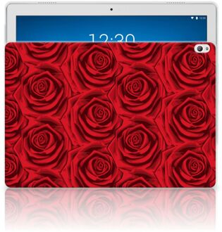 B2Ctelecom Lenovo Tab P10 Siliconen Hoesje Rood Rose