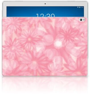 B2Ctelecom Lenovo Tab P10 Siliconen Hoesje Spring Flowers