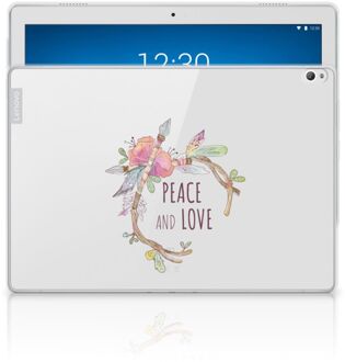 B2Ctelecom Lenovo Tab P10 Tablet Back Cover Boho Text