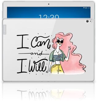 B2Ctelecom Lenovo Tab P10 Tablet Back Cover i Can