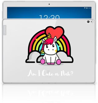 B2Ctelecom Lenovo Tab P10 Tablet Back Cover Unicorn Cute