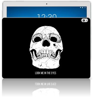 B2Ctelecom Lenovo Tab P10 Tablet BackCover Skull Eyes