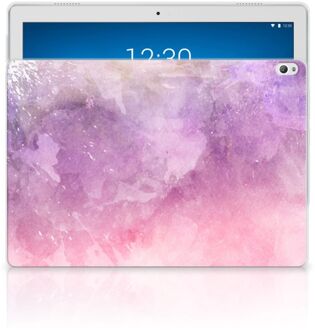 B2Ctelecom Lenovo Tab P10 Tablethoes Pink Purple Paint