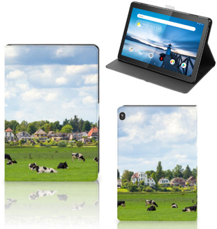 B2Ctelecom Leuk Case Lenovo Tablet M10 Tablet Hoes met Standaard Hollandse Koeien