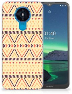 B2Ctelecom Leuk Case Nokia 1.4 Telefoonhoesje Aztec Yellow