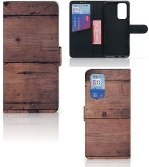 B2Ctelecom Leuk Case OnePlus 9 Pro Hoesje Old Wood