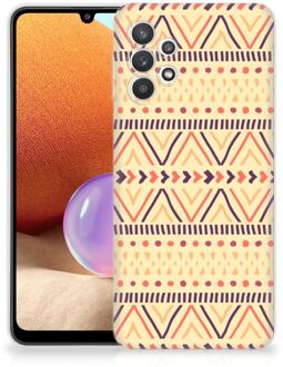 B2Ctelecom Leuk Case Samsung Galaxy A32 4G Telefoonhoesje Aztec Yellow