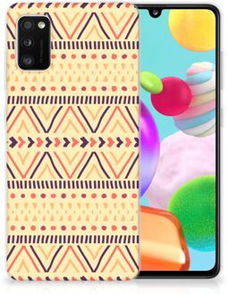 B2Ctelecom Leuk Case Samsung Galaxy A41 Telefoonhoesje Aztec Yellow