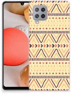 B2Ctelecom Leuk Case Samsung Galaxy A42 Telefoonhoesje Aztec Yellow