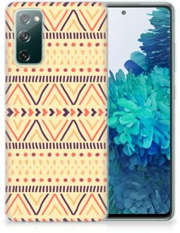 B2Ctelecom Leuk Case Samsung Galaxy S20 FE Telefoonhoesje Aztec Yellow