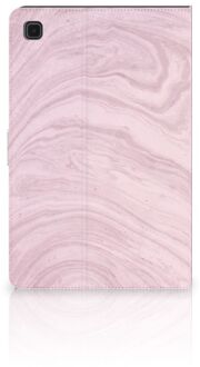 B2Ctelecom Leuk Case Samsung Galaxy Tab A7 (2020) Tablet Hoes met Magneetsluiting Marble Pink