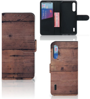 B2Ctelecom Leuk Case Xiaomi Mi A3 Hoesje Old Wood