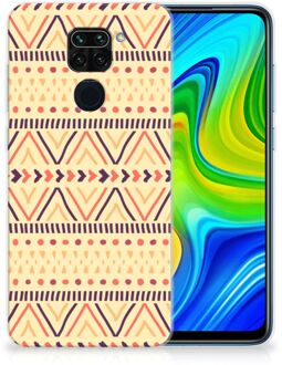 B2Ctelecom Leuk Case Xiaomi Redmi Note9 Telefoonhoesje Aztec Yellow