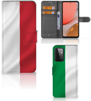 B2Ctelecom Leuk Cover Samsung Galaxy A72 Smartphone Hoesje Italië