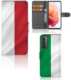 B2Ctelecom Leuk Cover Samsung Galaxy S21 Smartphone Hoesje Italië