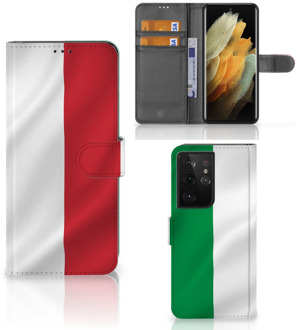 B2Ctelecom Leuk Cover Samsung Galaxy S21 Ultra Smartphone Hoesje Italië