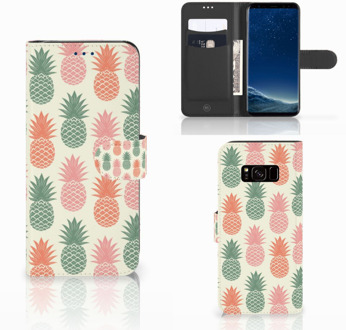 B2Ctelecom Leuk Design Hoesje Ananas voor de Samsung Galaxy S8