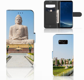 B2Ctelecom Leuk Design Hoesje Boeddha voor de Samsung Galaxy S8