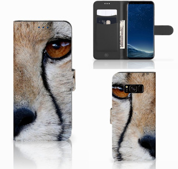 B2Ctelecom Leuk Design Hoesje Cheetah voor de Samsung Galaxy S8