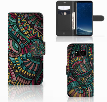 B2Ctelecom Leuk Design Hoesje Figuren voor de Samsung Galaxy S8