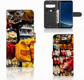 B2Ctelecom Leuk Design Hoesje Klompen voor de Samsung Galaxy S8