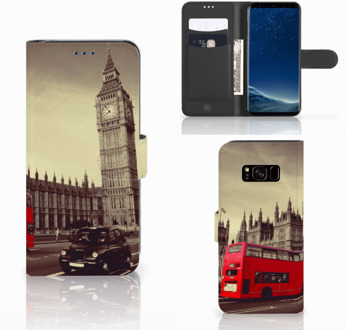 B2Ctelecom Leuk Design Hoesje London voor de Samsung Galaxy S8