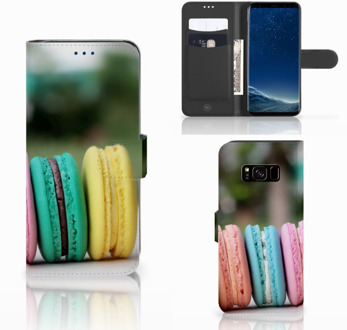 B2Ctelecom Leuk Design Hoesje Macarons voor de Samsung Galaxy S8