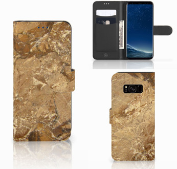 B2Ctelecom Leuk Design Hoesje Marmer voor de Samsung Galaxy S8