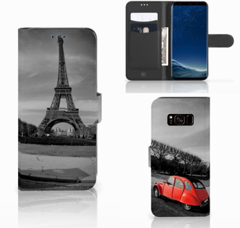 B2Ctelecom Leuk Design Hoesje Parijs voor de Samsung Galaxy S8