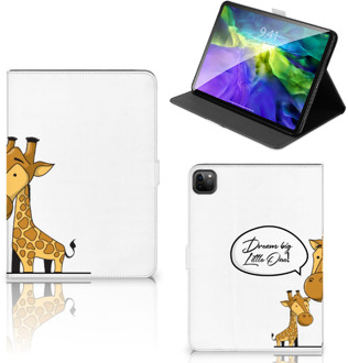 B2Ctelecom Leuk Hoes iPad Pro 11 (2020) Tablet Hoes met Standaard Giraffe