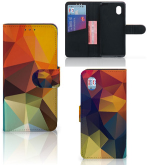 B2Ctelecom Leuk Hoesje Alcatel 1B (2020) Smartphone Hoesje Polygon Color