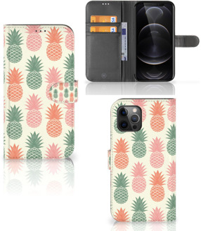 B2Ctelecom Leuk Hoesje Apple iPhone 12 Pro Max Smartphone Hoesje Ananas