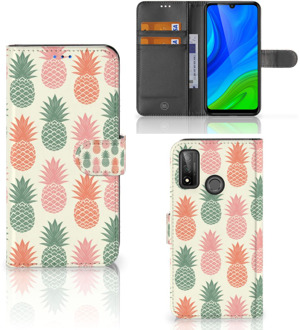 B2Ctelecom Leuk Hoesje Huawei P Smart 2020 Smartphone Hoesje Ananas