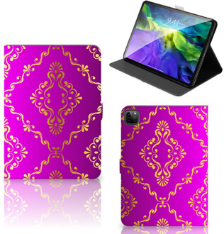 B2Ctelecom Leuk Hoesje iPad Pro 11 (2020) Cover met Magneetsluiting Barok Roze