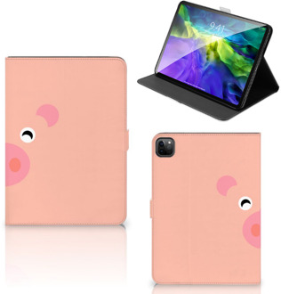 B2Ctelecom Leuk Hoesje iPad Pro 11 (2020) Tablet Hoes met Magneetsluiting Varken