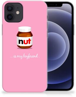 B2Ctelecom Leuk Hoesje iPhone 12 | 12 Pro (6.1") Telefoonhoesje Nut Boyfriend