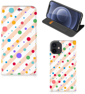 B2Ctelecom Leuk Hoesje iPhone 12 Mini Smart Cover Dots