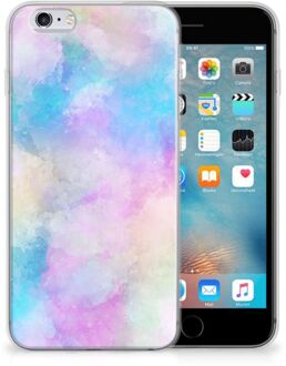 B2Ctelecom Leuk Hoesje iPhone 6s Watercolor Light