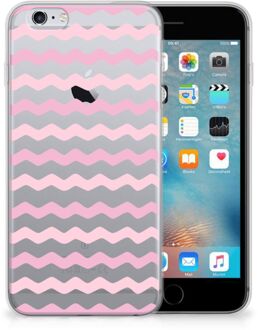 B2Ctelecom Leuk Hoesje iPhone 6s Waves Roze