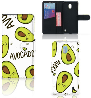 B2Ctelecom Leuk Hoesje Nokia 1 Plus Avocado Singing