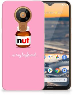 B2Ctelecom Leuk Hoesje Nokia 5.3 Telefoonhoesje Nut Boyfriend