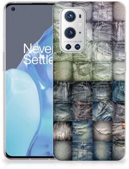 B2Ctelecom Leuk Hoesje OnePlus 9 Pro Telefoonhoesje Spijkerbroeken