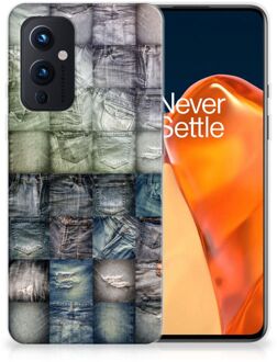 B2Ctelecom Leuk Hoesje OnePlus 9 Telefoonhoesje Spijkerbroeken