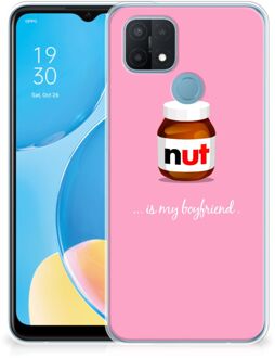 B2Ctelecom Leuk Hoesje OPPO A15 Telefoonhoesje Nut Boyfriend