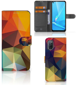 B2Ctelecom Leuk Hoesje OPPO A72 | OPPO A52 Smartphone Cover Polygon Color